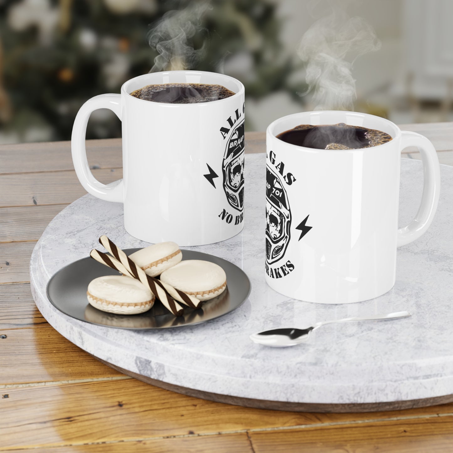 All Gas No Brakes Ceramic Mugs (11oz5oz0oz) - Braap 701