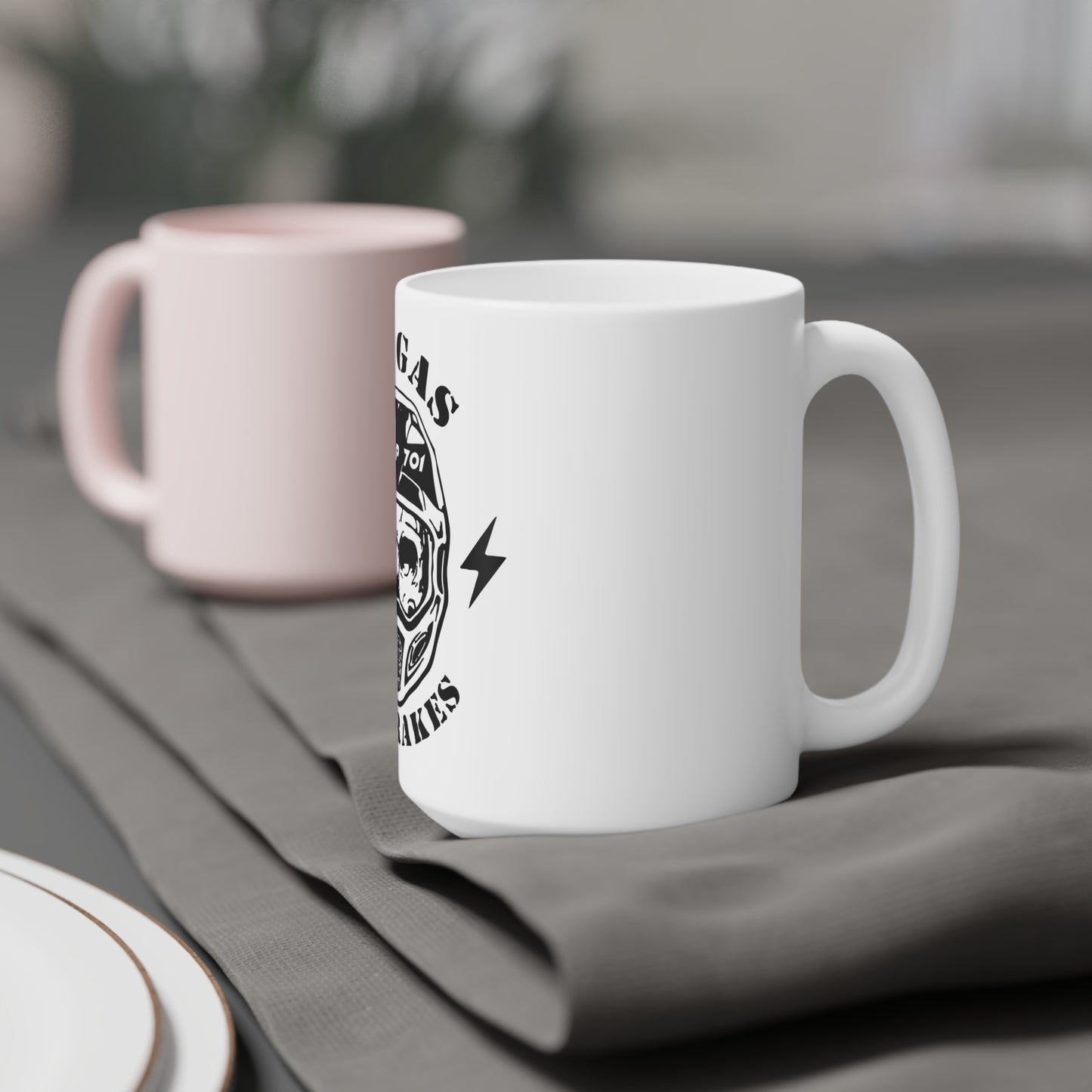 All Gas No Brakes Ceramic Mugs (11oz5oz0oz) - Braap 701